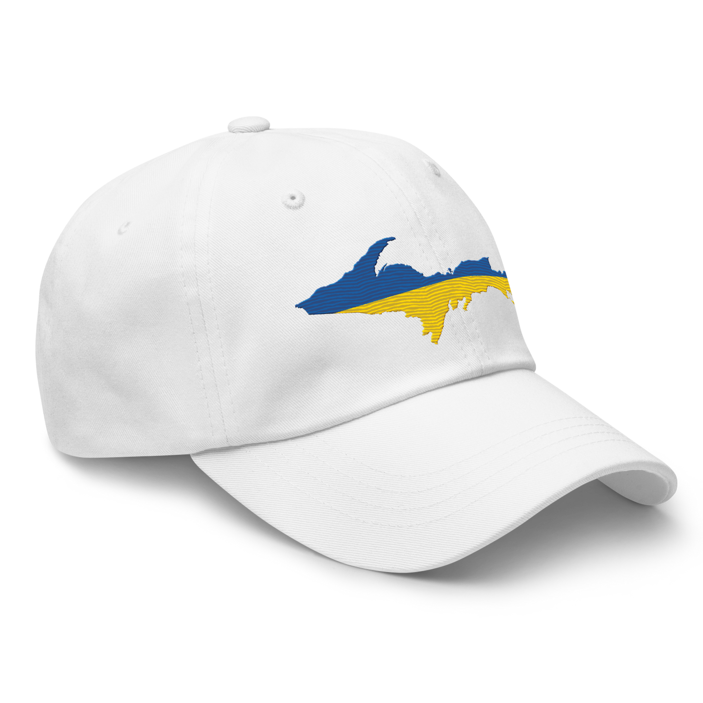 Michigan Upper Peninsula Dad Hat (Ukraine Edition)