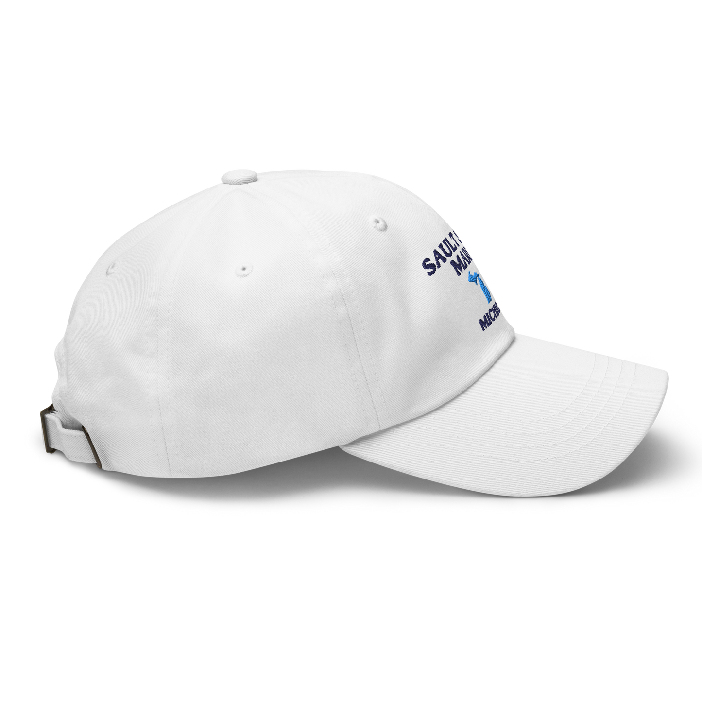 'Sault Ste. Marie' Dad Hat (w/ Michigan Outline)