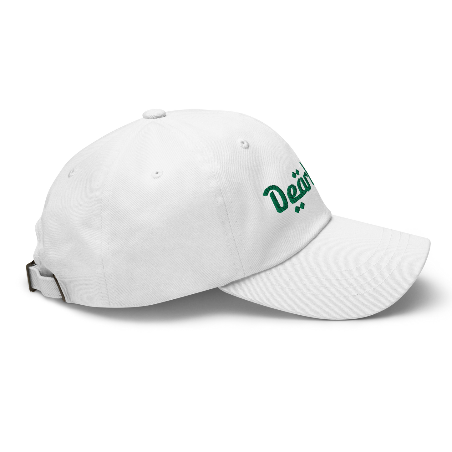 'Dearborn' Dad Hat | Green/White Embroidery