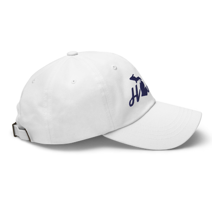 Michigan 'Home' Dad Hat (Script Font)