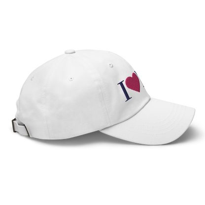 Michigan 'I ❤️ MI' Dad Hat (Didone Font)