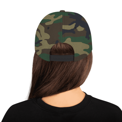 Michigan Upper Peninsula Camo Snapback (Ukraine Edition)