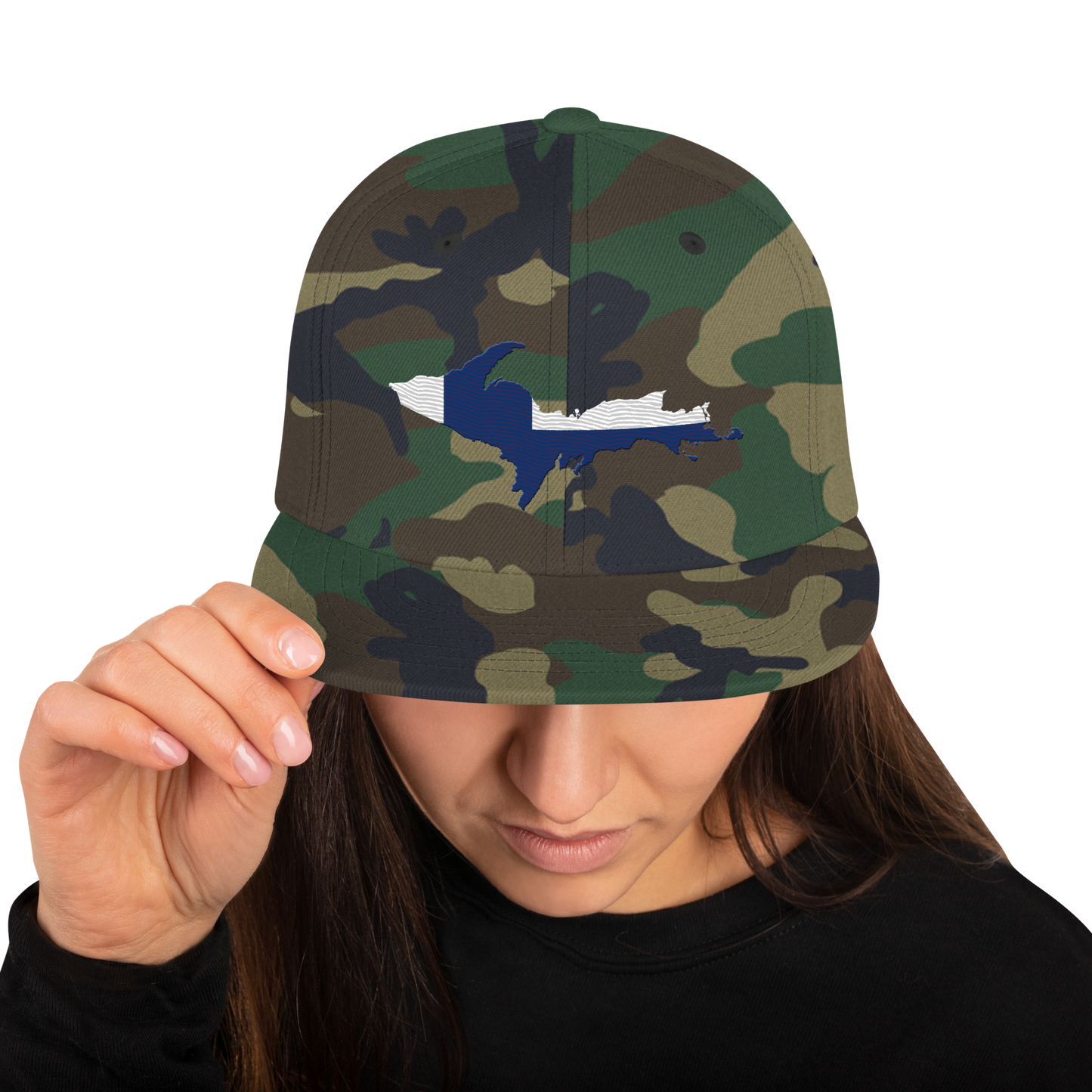 Michigan Upper Peninsula Camo Snapback (Finland Edition)