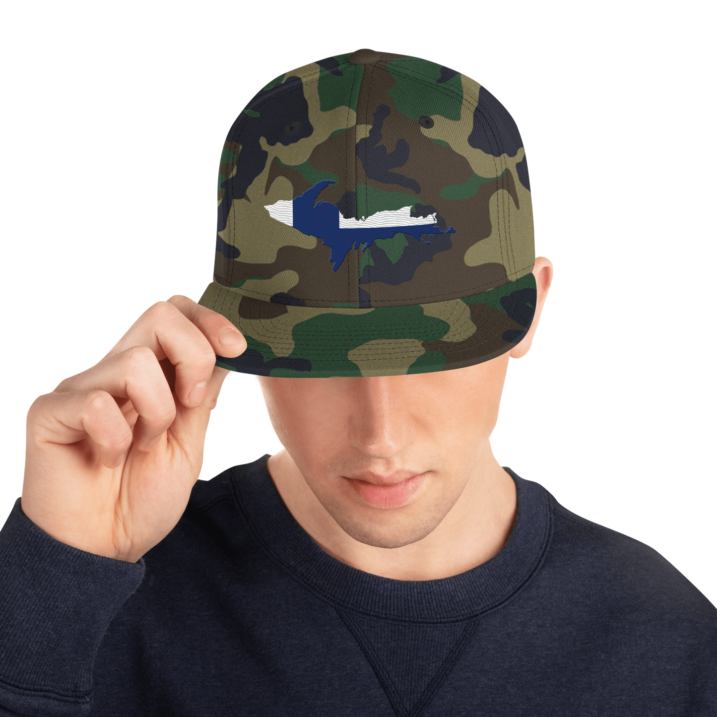 Michigan Upper Peninsula Camo Snapback (Finland Edition)