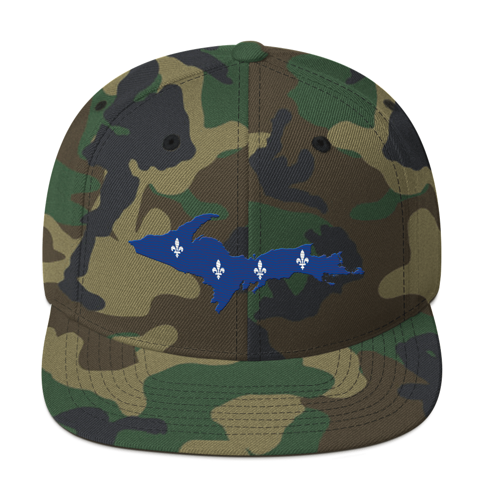 Michigan Upper Peninsula Camo Snapback (French-Canadian Edition)