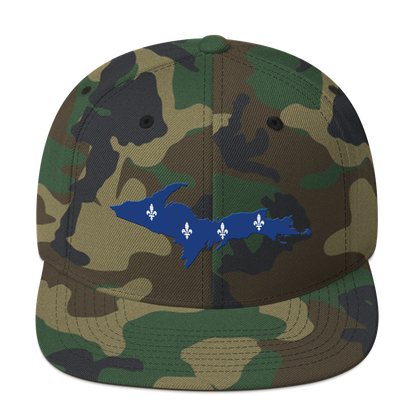 Michigan Upper Peninsula Camo Snapback (French-Canadian Edition)