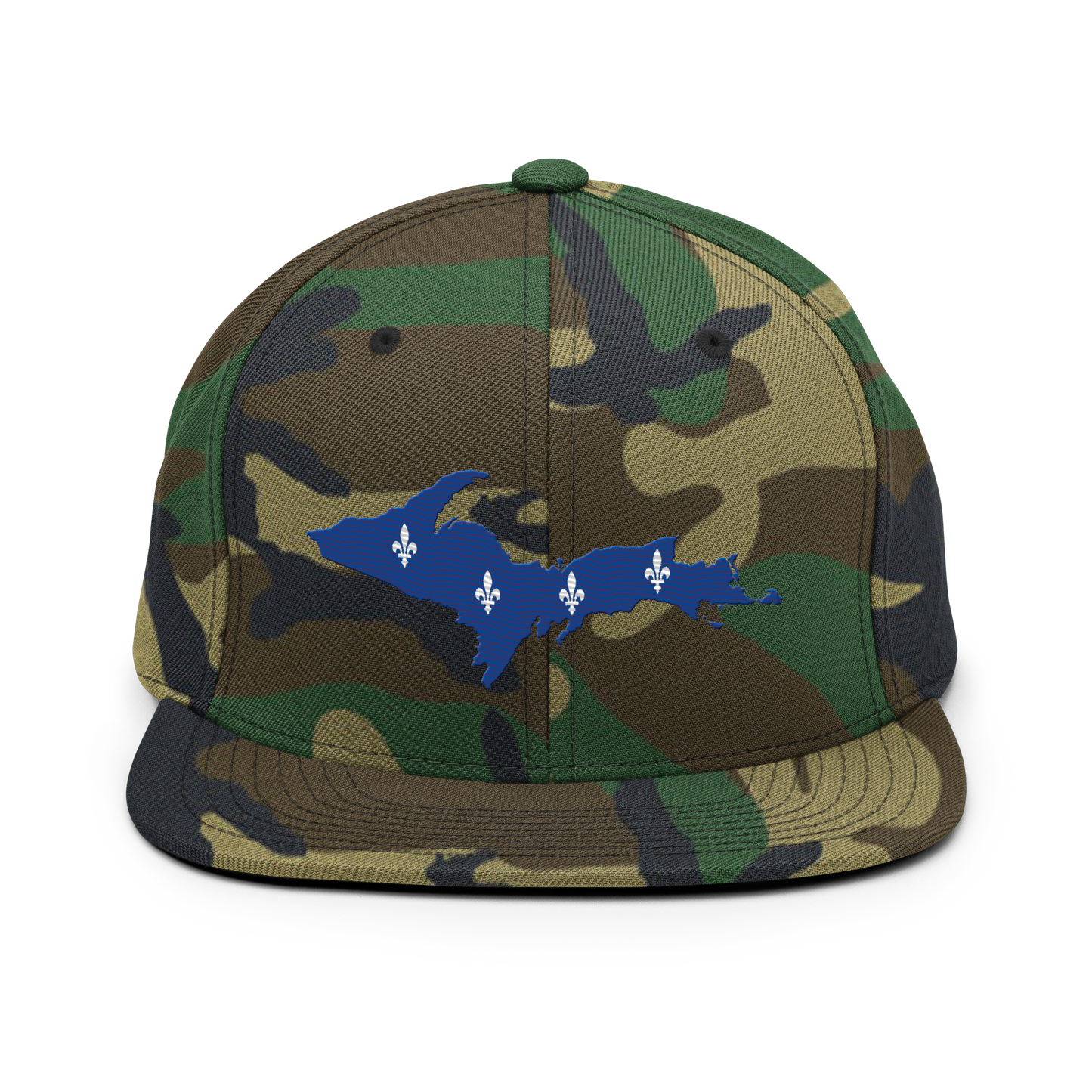 Michigan Upper Peninsula Camo Snapback (French-Canadian Edition)