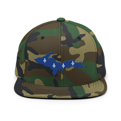 Michigan Upper Peninsula Camo Snapback (French-Canadian Edition)