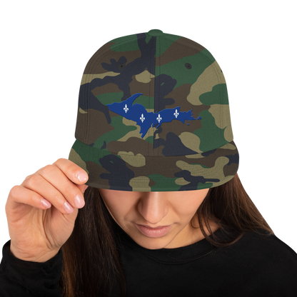 Michigan Upper Peninsula Camo Snapback (French-Canadian Edition)