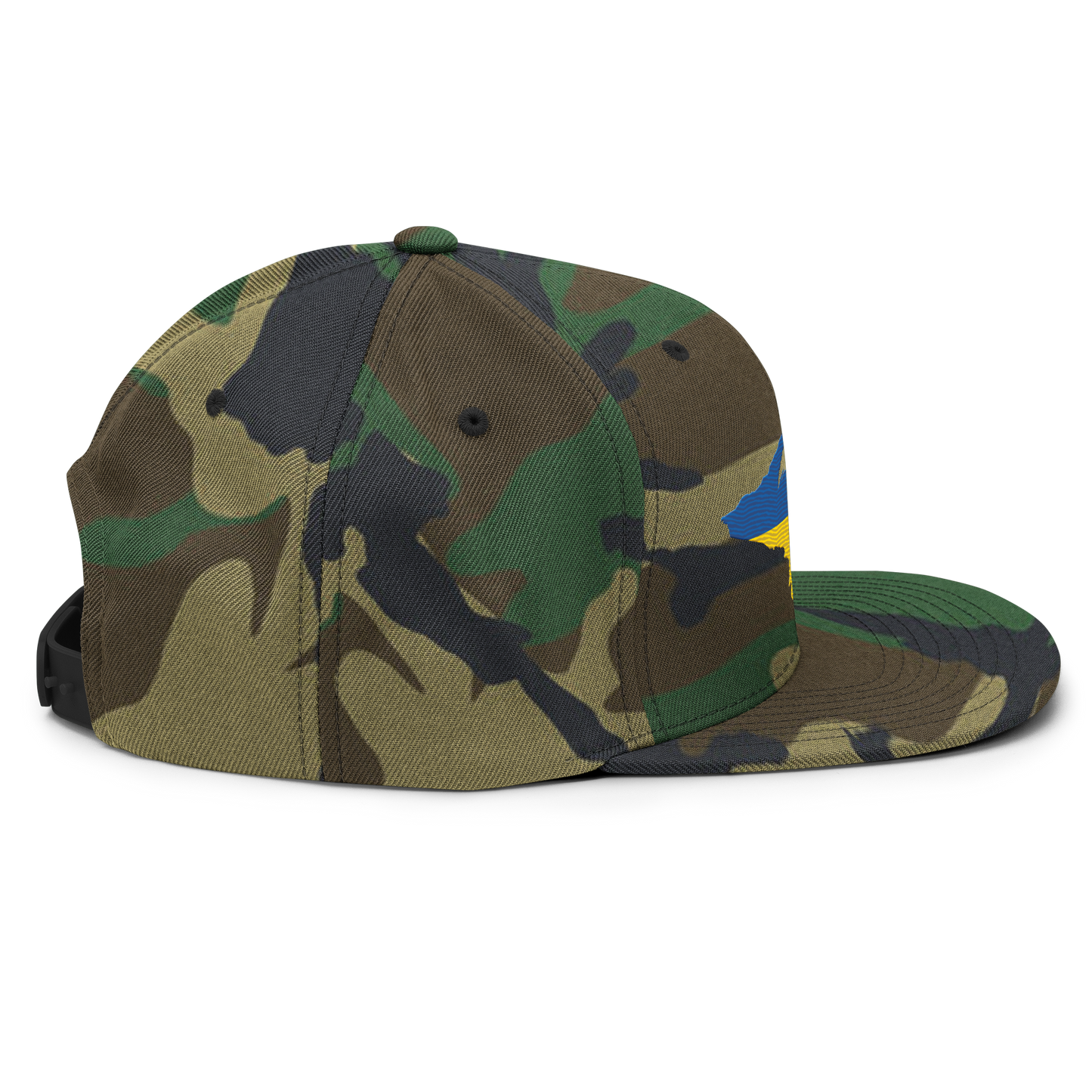 Michigan Upper Peninsula Camo Snapback (Ukraine Edition)