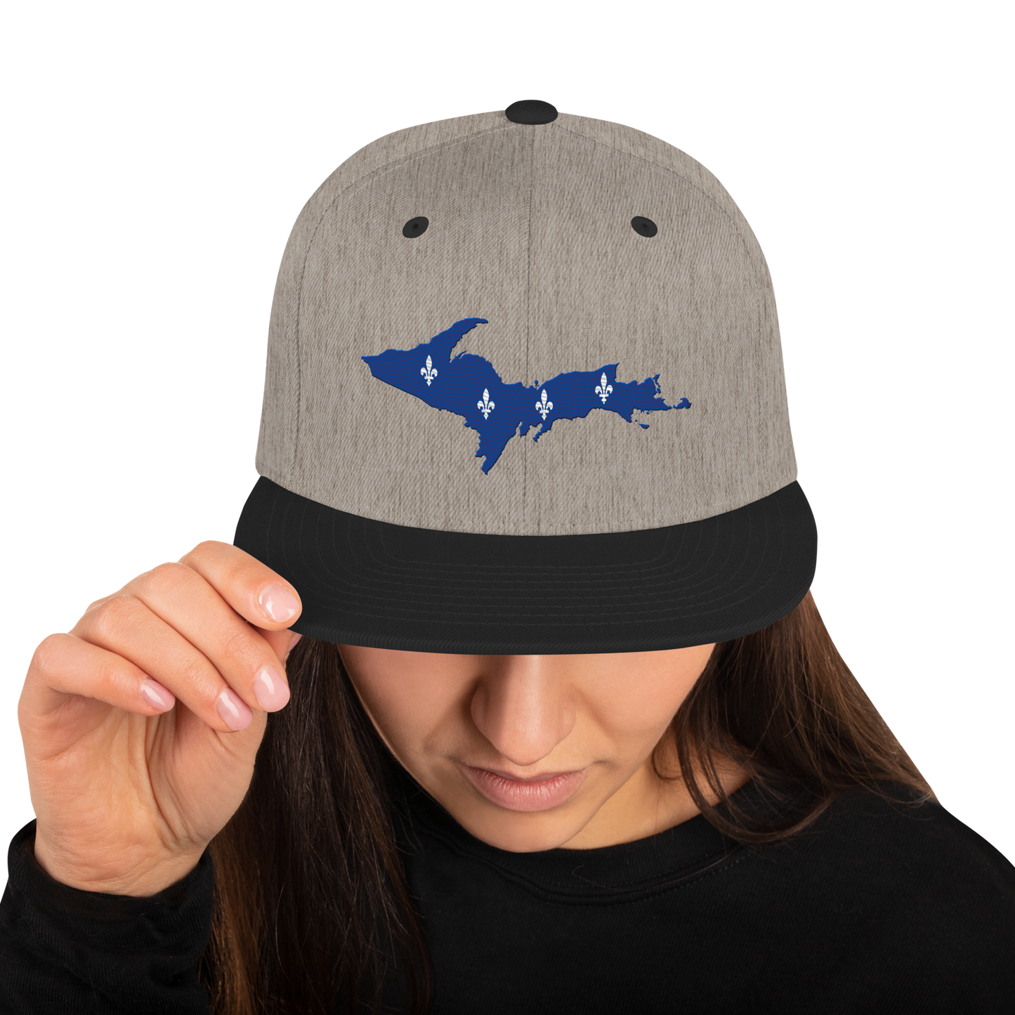 Michigan Upper Peninsula Vintage Snapback (French-Canadian Edition)