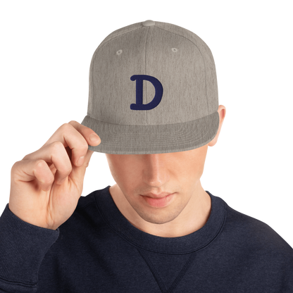 Detroit 'Old French D' Vintage Snapback