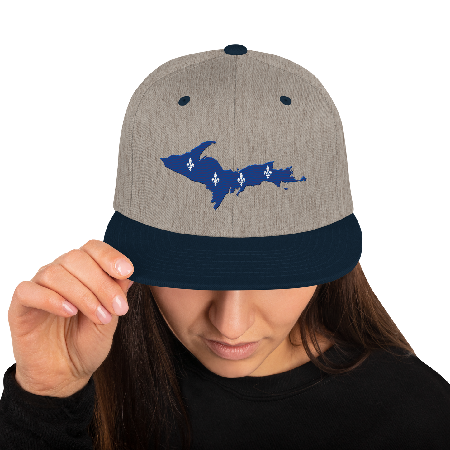 Michigan Upper Peninsula Vintage Snapback (French-Canadian Edition)