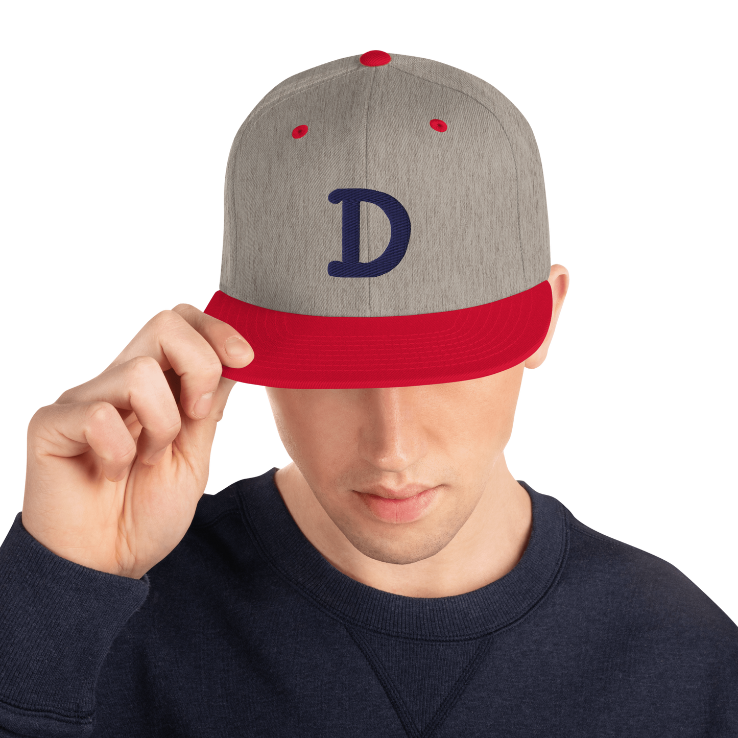 Detroit 'Old French D' Vintage Snapback