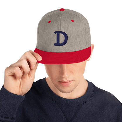 Detroit 'Old French D' Vintage Snapback