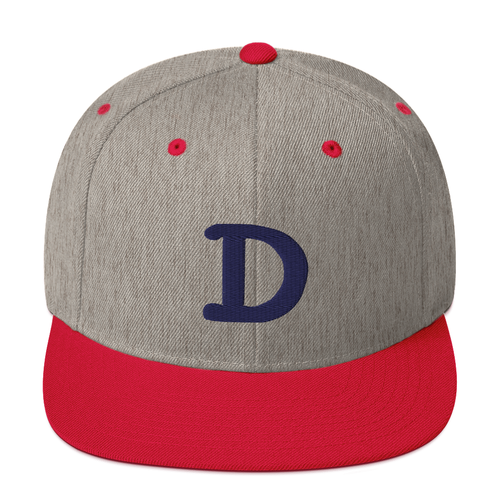 Detroit 'Old French D' Vintage Snapback