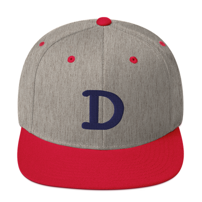 Detroit 'Old French D' Vintage Snapback