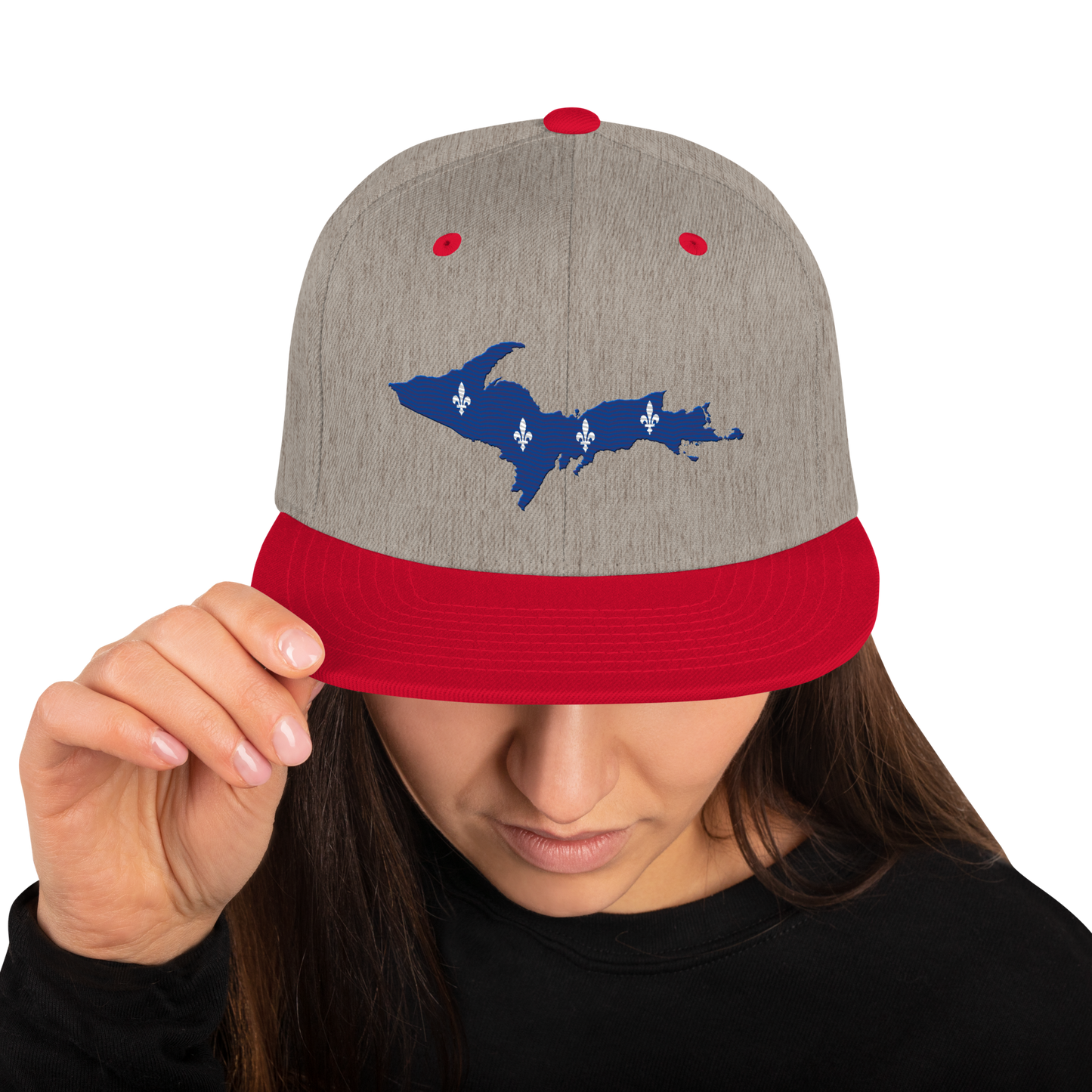 Michigan Upper Peninsula Vintage Snapback (French-Canadian Edition)