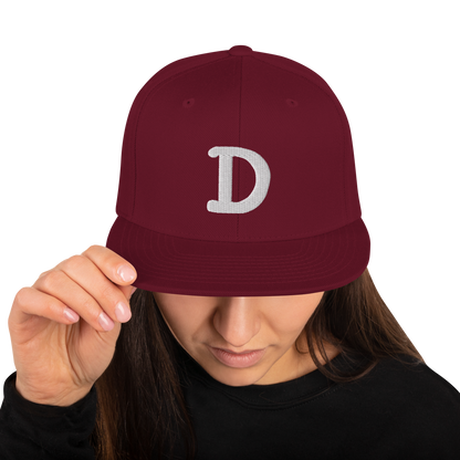 Detroit 'Old French D' Vintage Snapback