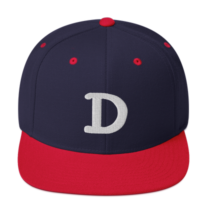 Detroit 'Old French D' Vintage Snapback