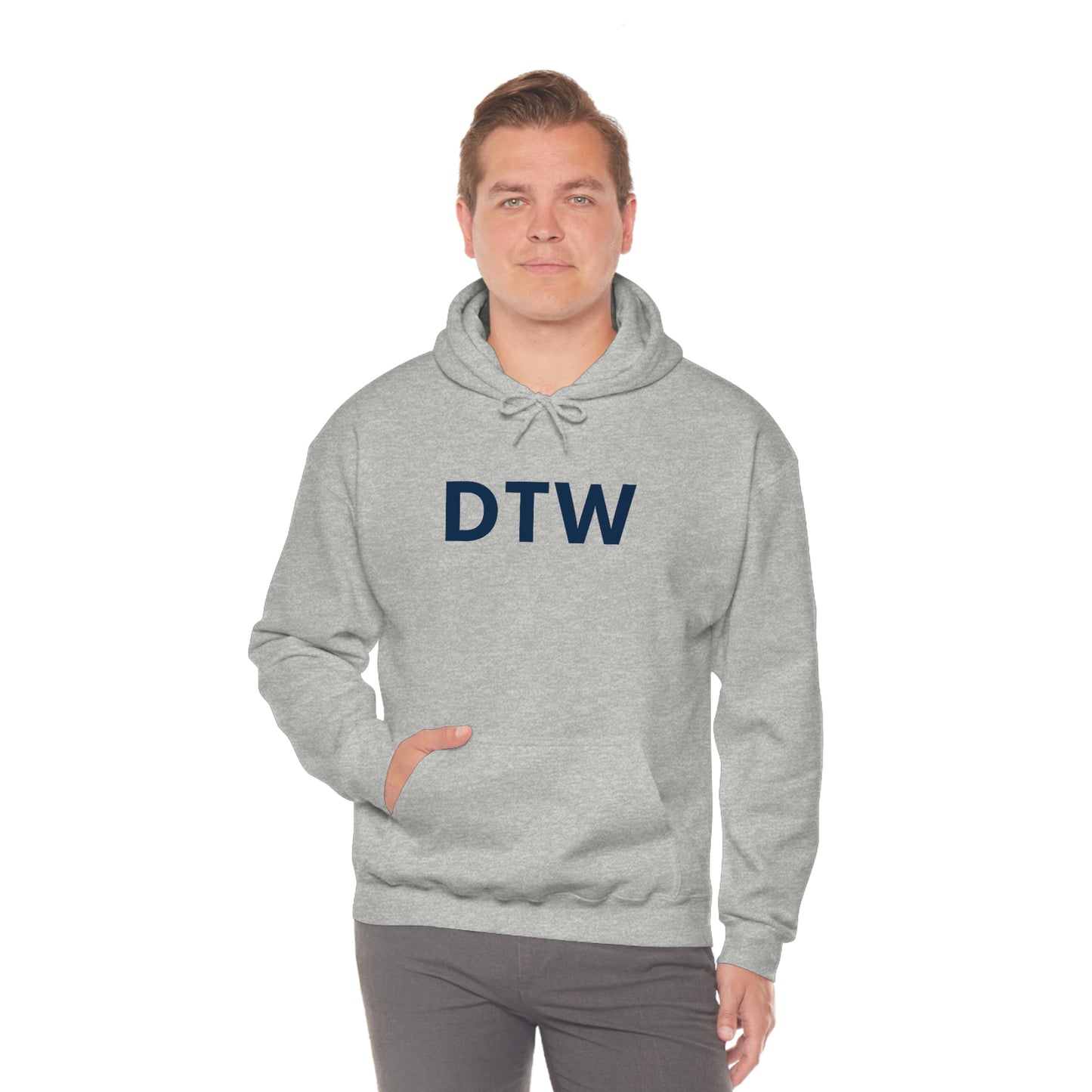 Detroit 'DTW' Hoodie | Unisex Standard