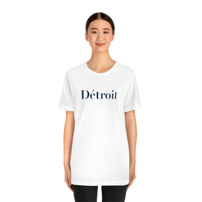 'Détroit' T-Shirt (Didot Font) | Unisex Standard Fit