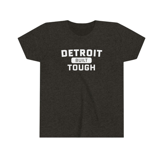 'Built Detroit Tough' T-Shirt | Youth Short Sleeve