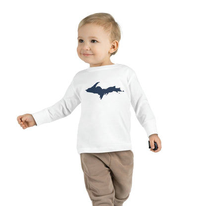 Michigan Upper Peninsula T-Shirt Toddler Long Sleeve