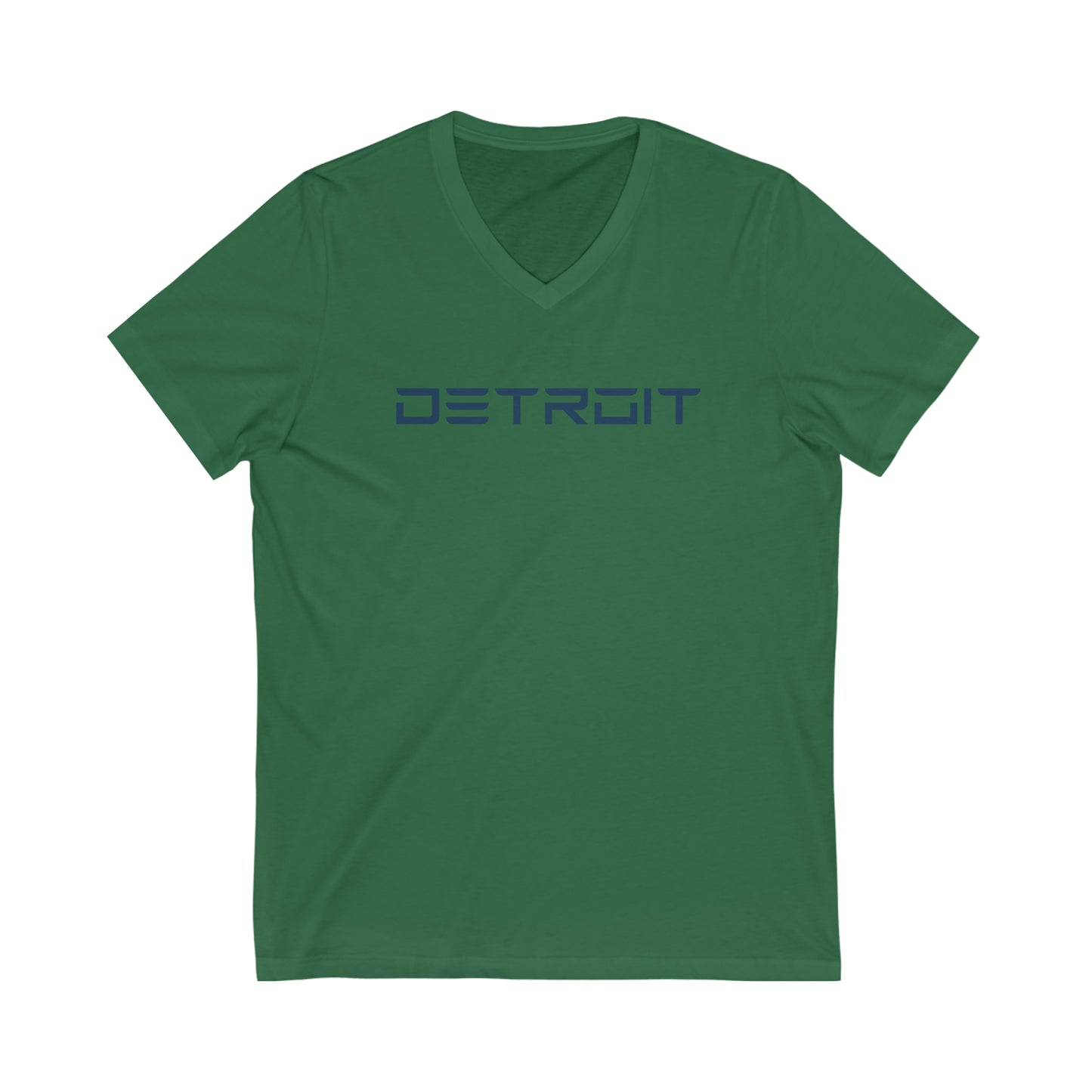 'Detroit' T-Shirt (Electric Font) | Unisex V-Neck