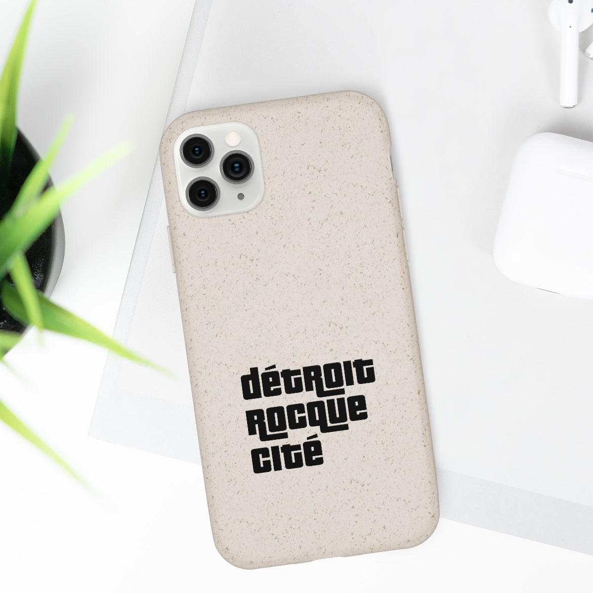 'Détroit Rocque Cité' Phone Cases (1970s Font) | Android & iPhone