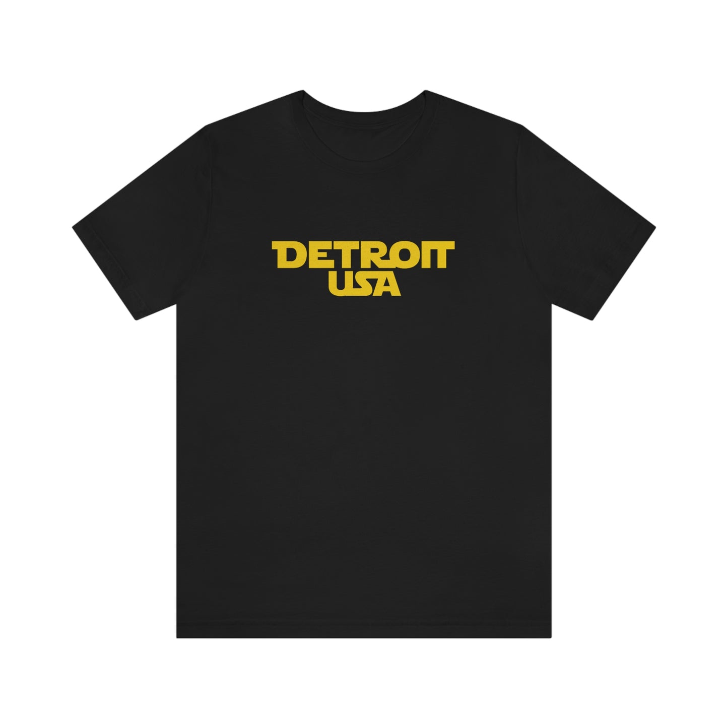 'Detroit USA' T-Shirt (1970s Epic Sci-Fi Parody) | Unisex Standard Fit