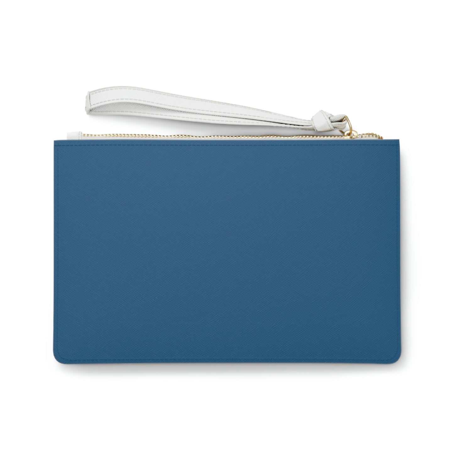 Michigan Upper Peninsula Clutch Bag (Blueberry w/ Gold UP Outline)