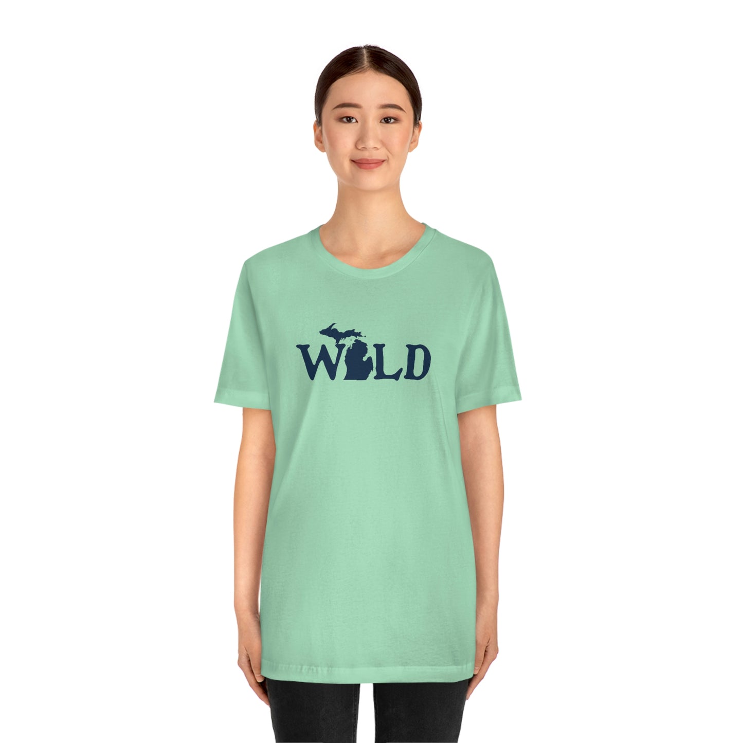 Michigan 'Wild' T-Shirt (Woodcut Font) | Unisex Standard Fit