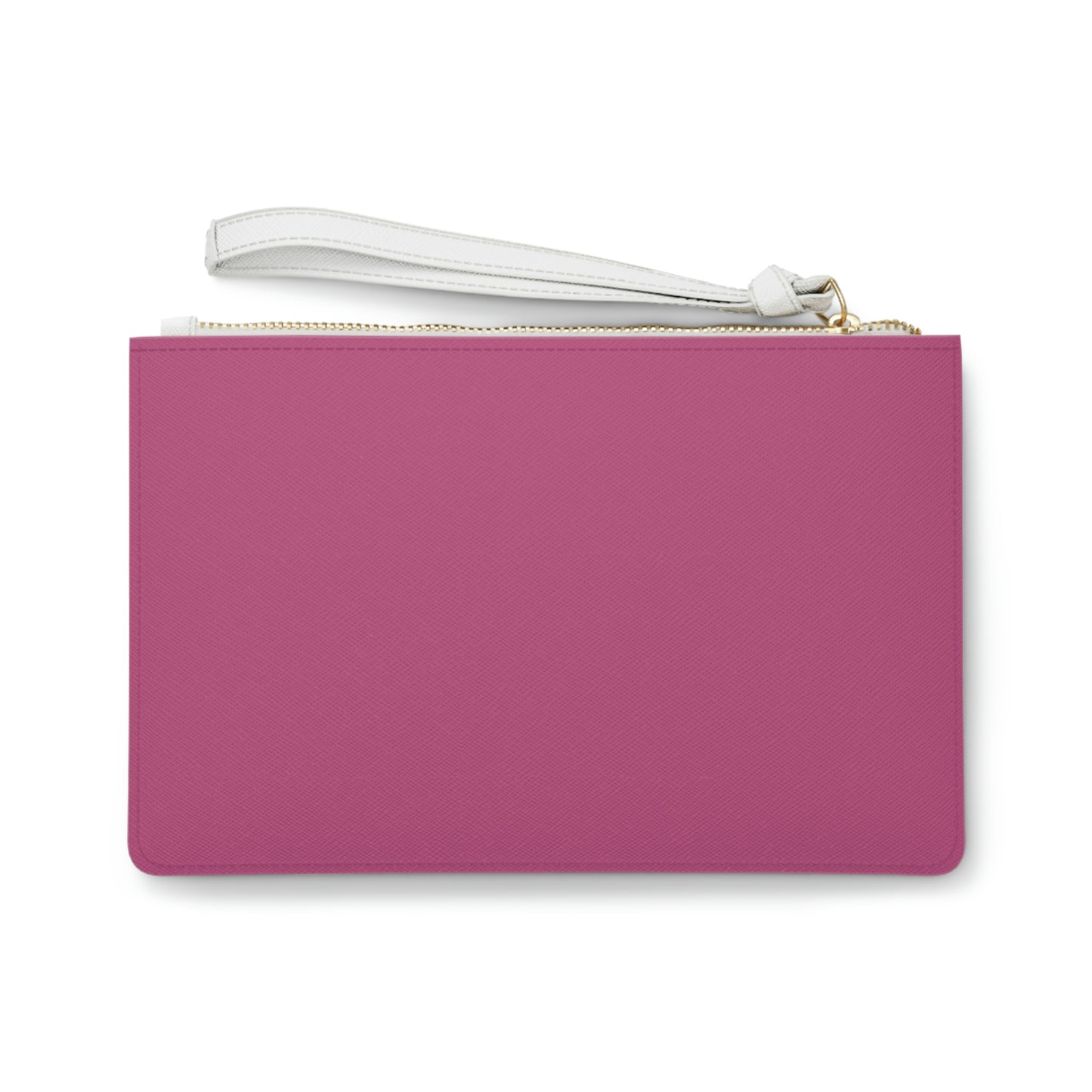 Michigan Upper Peninsula Clutch Bag (Apple Blossom Pink w/UP Outline)