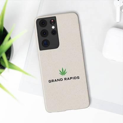 'Grand Rapids' Phone Cases (w/ Cannabis Leaf) | Android & iPhone