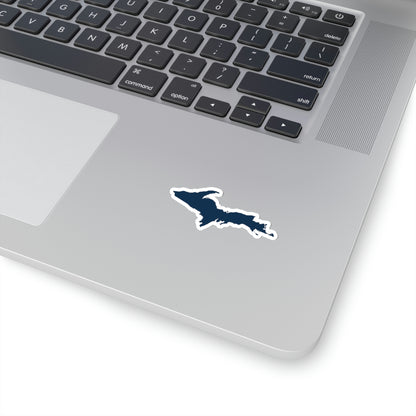 Michigan Upper Peninsula Kiss-Cut Sticker (w/ Navy UP Outline)