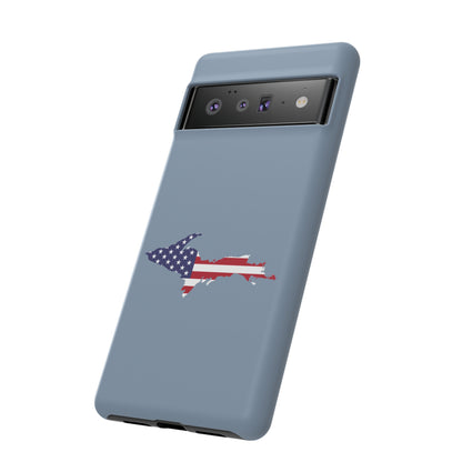 Michigan Upper Peninsula Tough Phone Case (B-24 Liberator w/ UP USA Flag Outline) | Samsung & Pixel Android