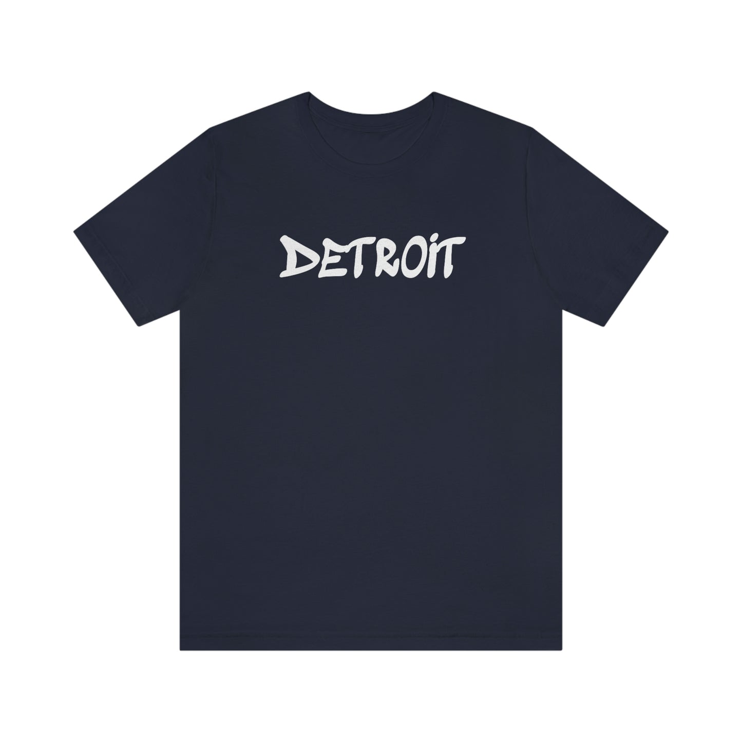 'Detroit' T-Shirt (1980s Hip Hop Font) | Unisex Standard Fit