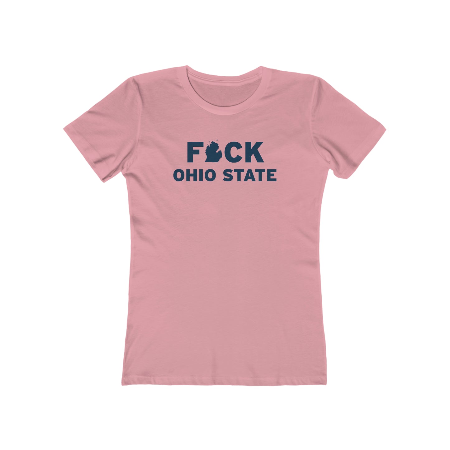 'F*uck Ohio State' T-Shirt | Women's Boyfriend Cut