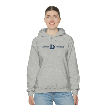 'Detroit Michigan' Hoodie (w/ Old French D) | Unisex Standard