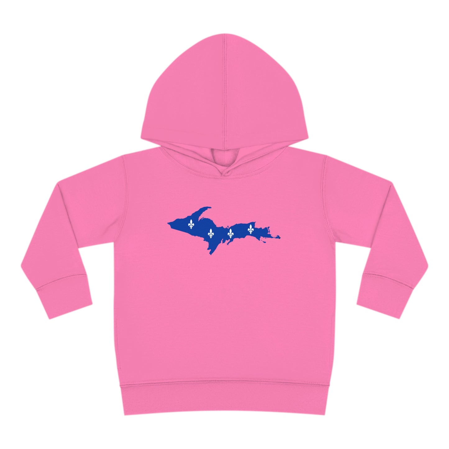 Michigan Upper Peninsula Hoodie (w/ UP Quebec Flag Outline) | Unisex Toddler