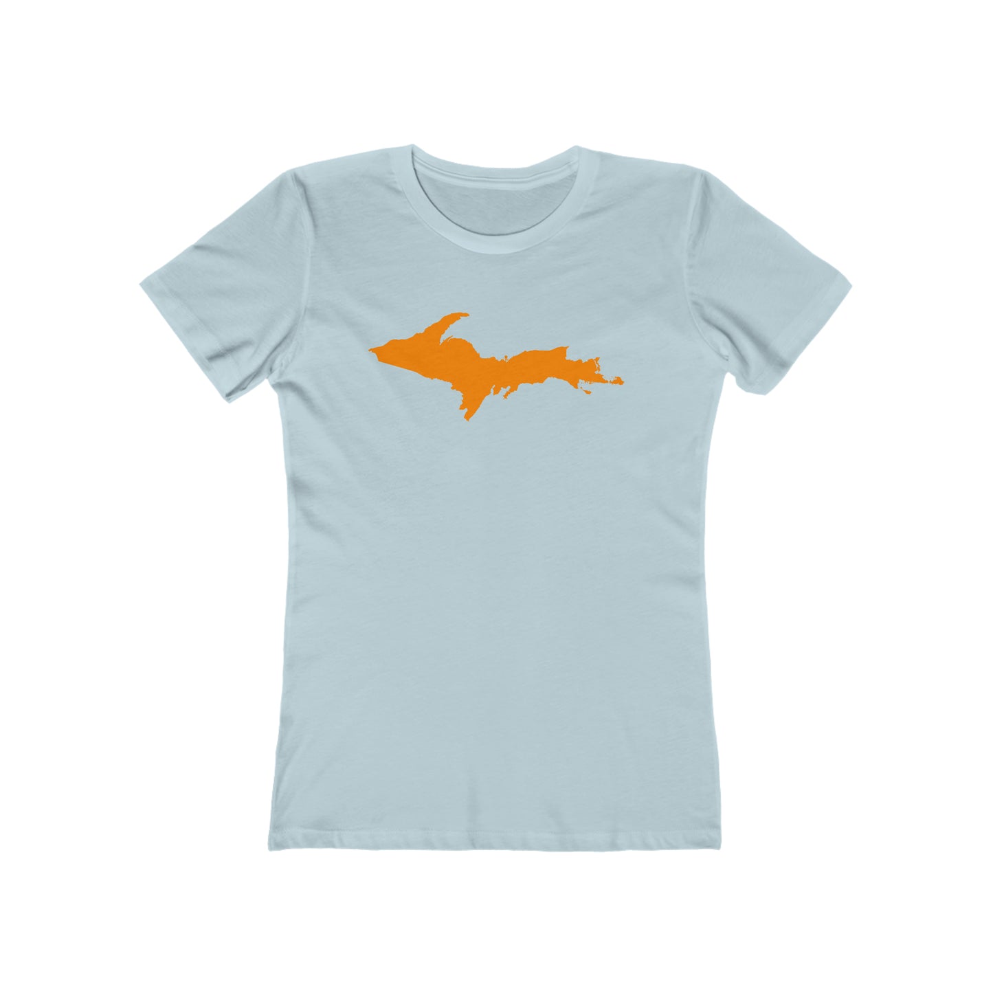 Upper Peninsula T-Shirt (w/ Orange UP Outline) | Women's Boyfriend Cut