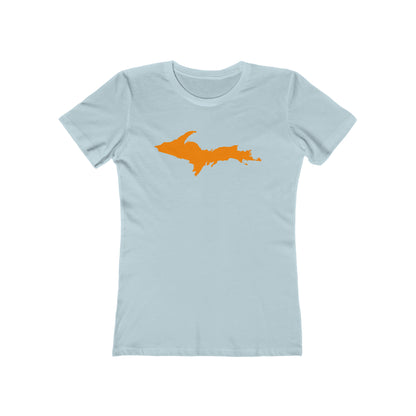 Upper Peninsula T-Shirt (w/ Orange UP Outline) | Women's Boyfriend Cut