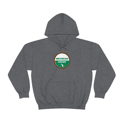 'Michigan Grown' Hoodie (Agricultural Certification Parody) | Unisex Standard