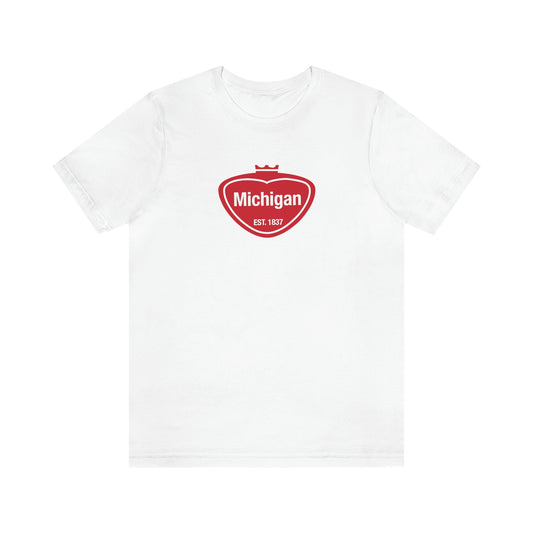 'Michigan EST. 1837' T-Shirt (Local Sodapop Parody) | Unisex Standard Fit