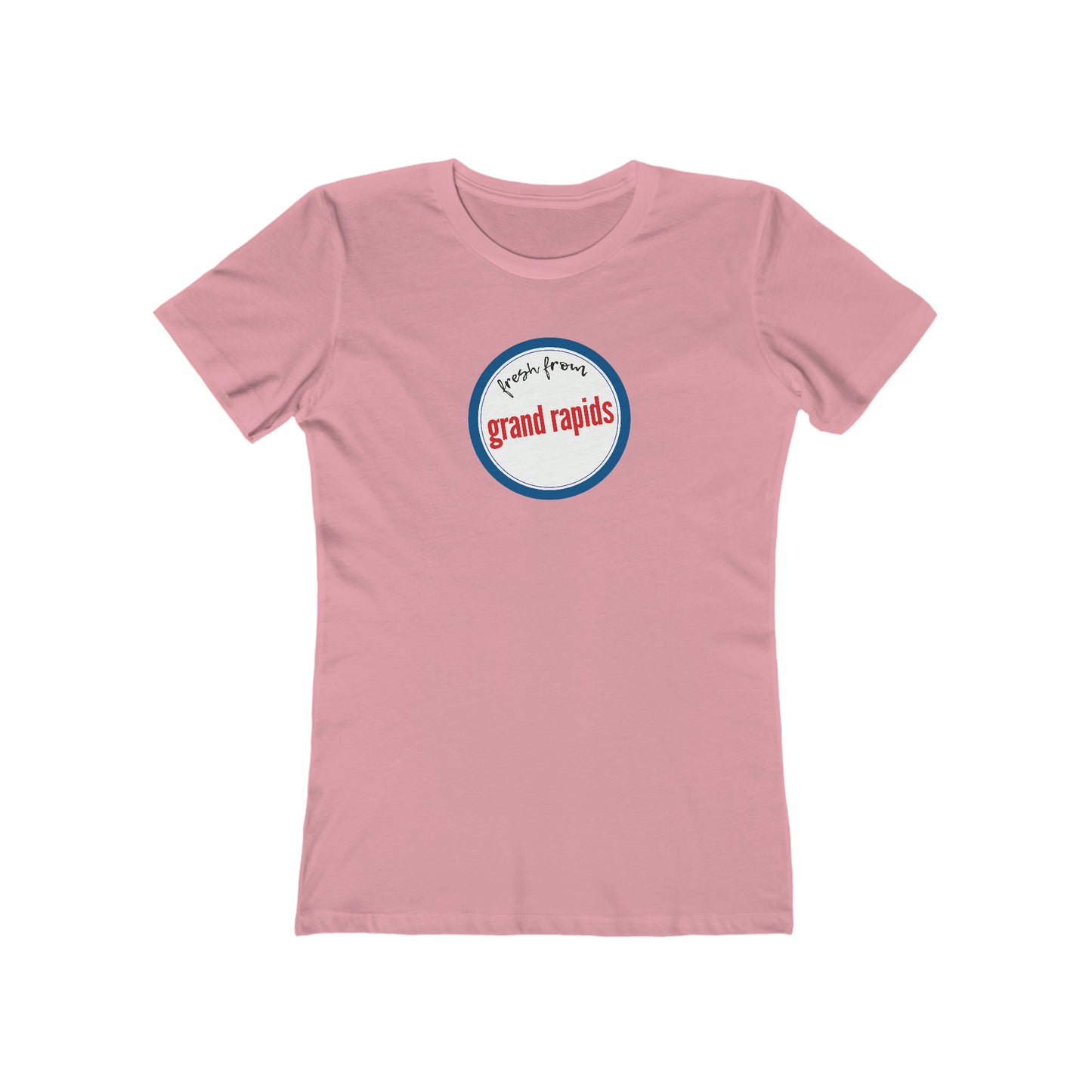 'Fresh From Grand Rapids' T-Shirt | Women's Boyfriend Cut