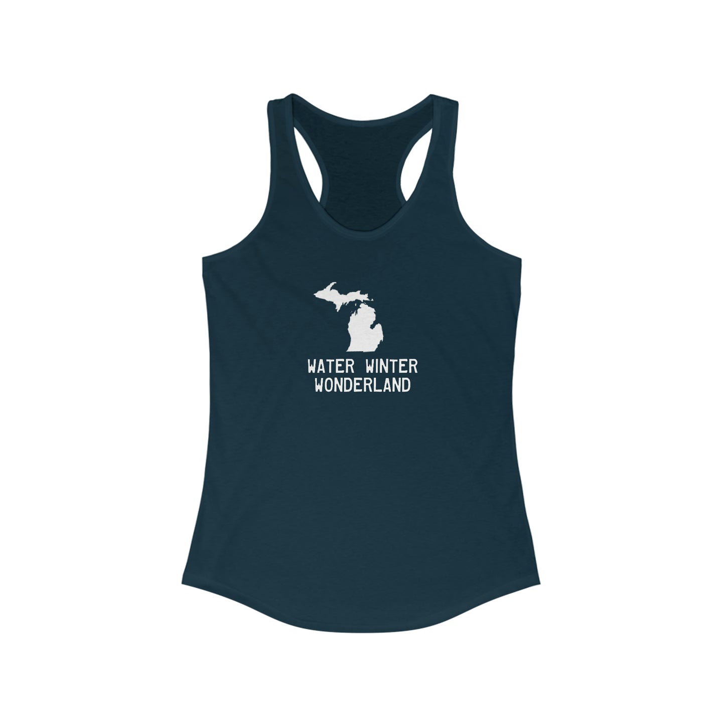 Michigan 'Water Winter Wonderland' Tank Top | Women's Racerback