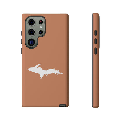 Michigan Upper Peninsula Tough Phone Case (Copper Colored Edition) | Samsung & Pixel Android