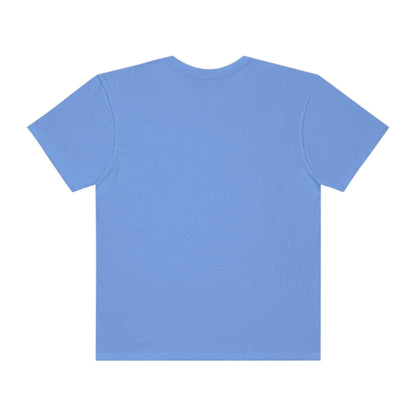 Michigan Upper Peninsula T-Shirt (w/ UP Finland Flag Outline) | Unisex Garment-Dyed