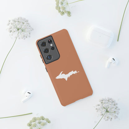 Michigan Upper Peninsula Tough Phone Case (Copper Colored Edition) | Samsung & Pixel Android